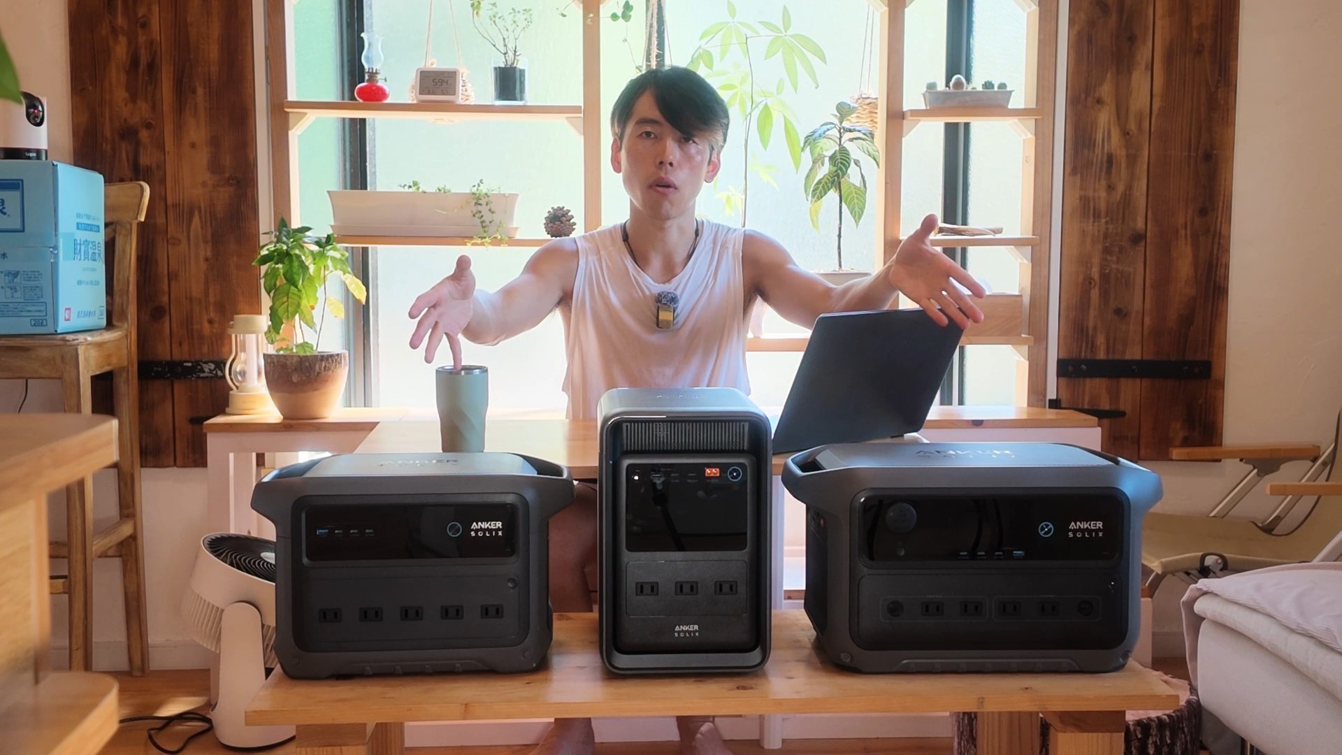 左からC1000 Gen 2・S2000・C2000 Gen 2を並べたサイズ比較